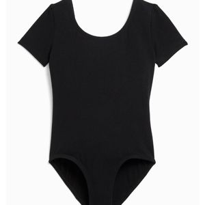 Danskin Now Girl's Dance Leotard, Black